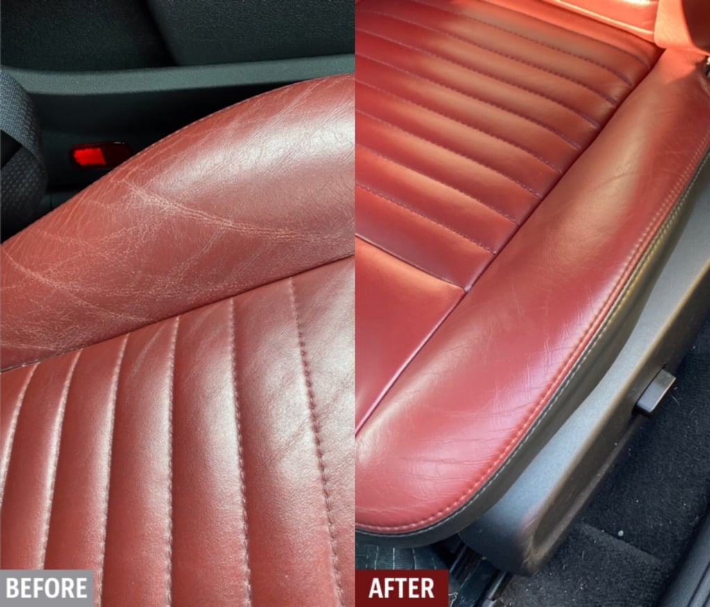 car seat restoration