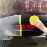 black plastic car trim restorer